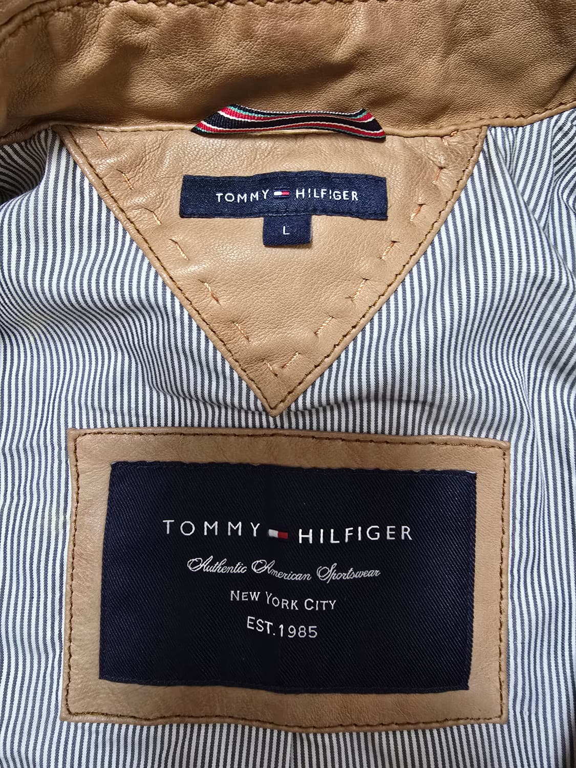 타미힐피거 가죽자켓 상품이미지3