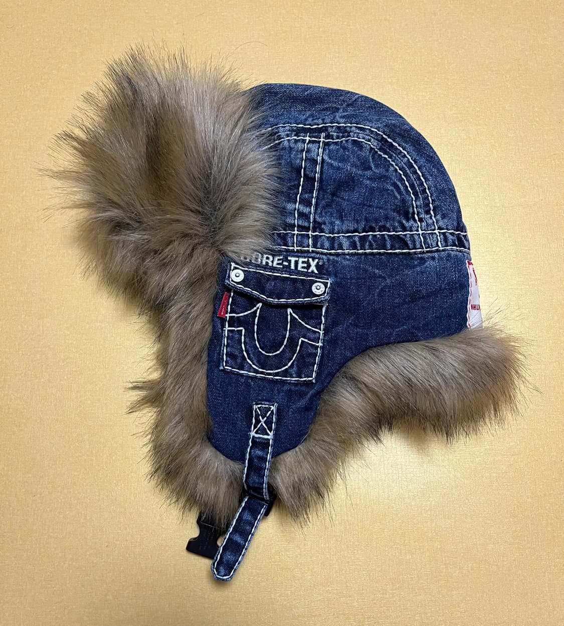 슈프림 x 트루릴리전 고어텍스 트루퍼 햇 데님 상품이미지1