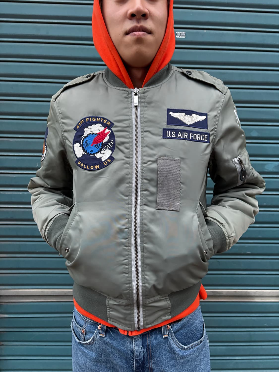 Aspesi x Avirex MA-1 자켓 상품이미지2