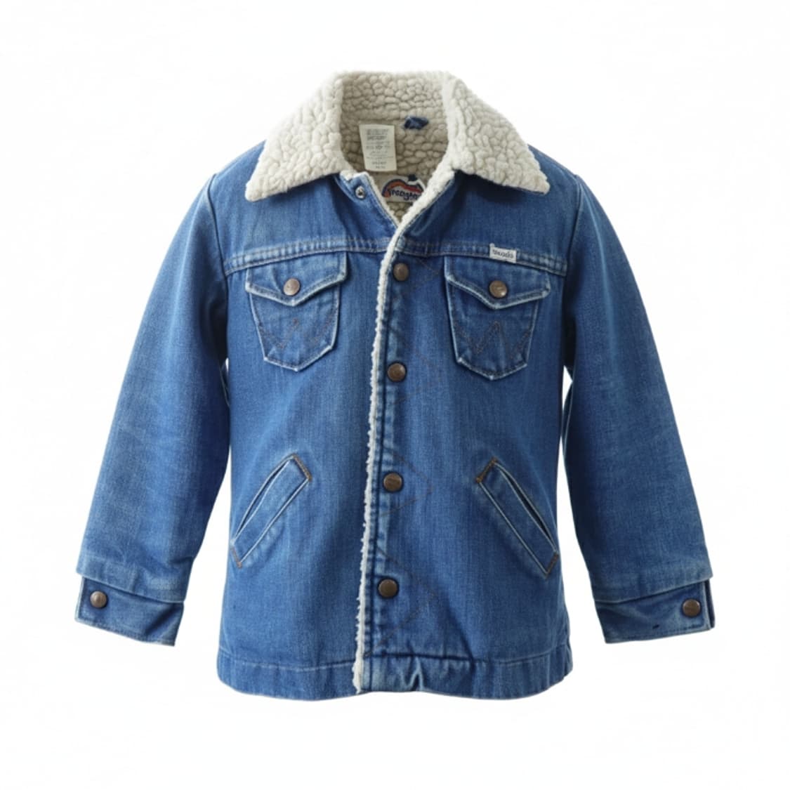 랭글러 Wrangler 보아 데님 자켓 키즈 1855 상품이미지1