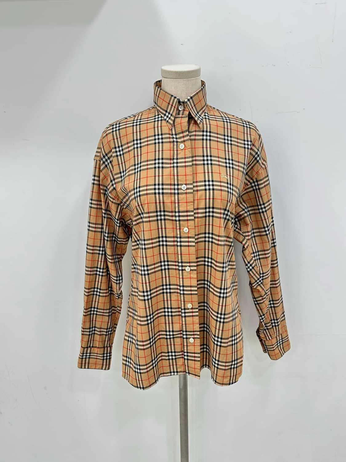 버버리 노바체크 여성 남방 상품이미지1