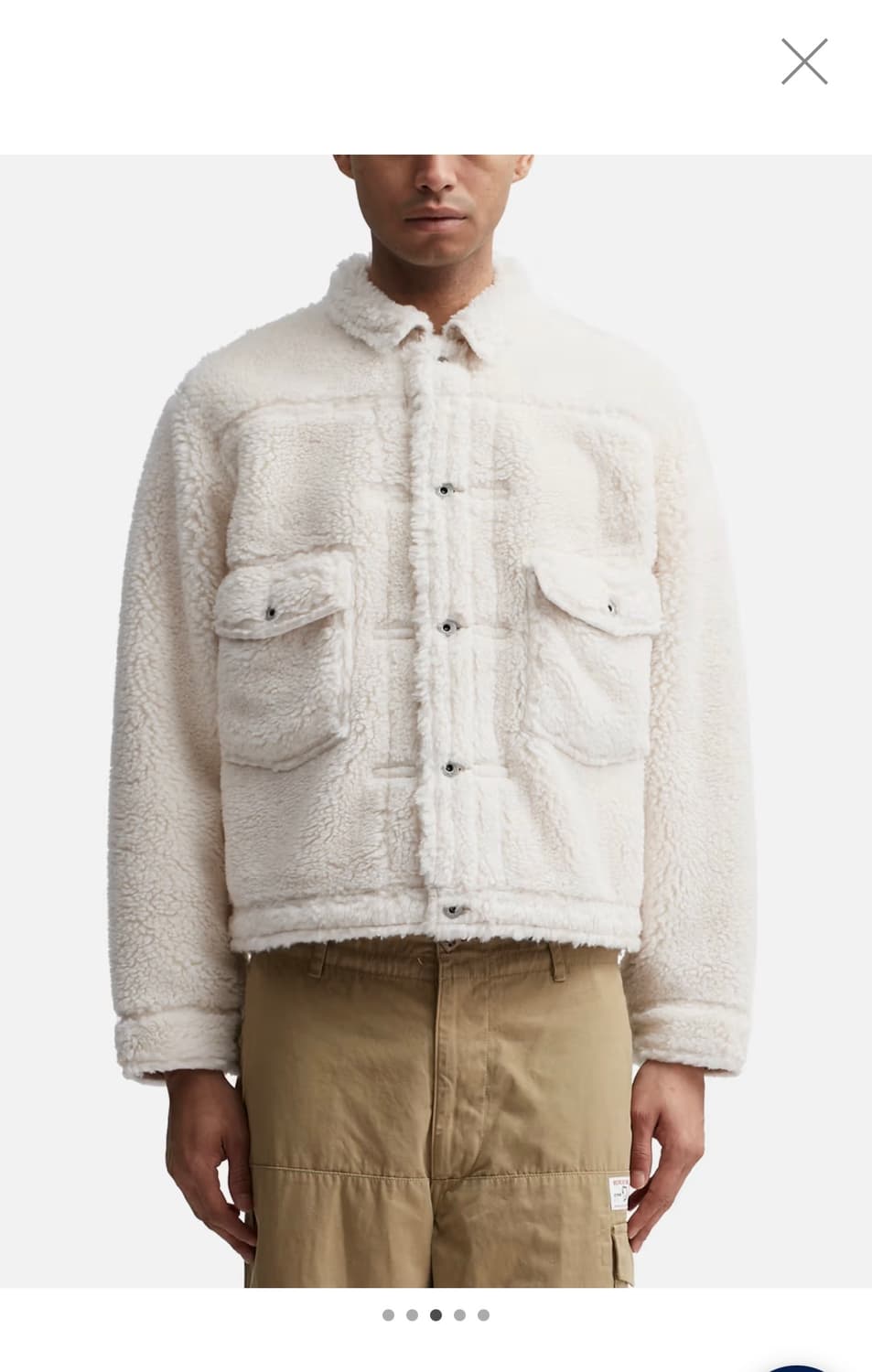 휴먼메이드 울 플리스 자켓 상품이미지2