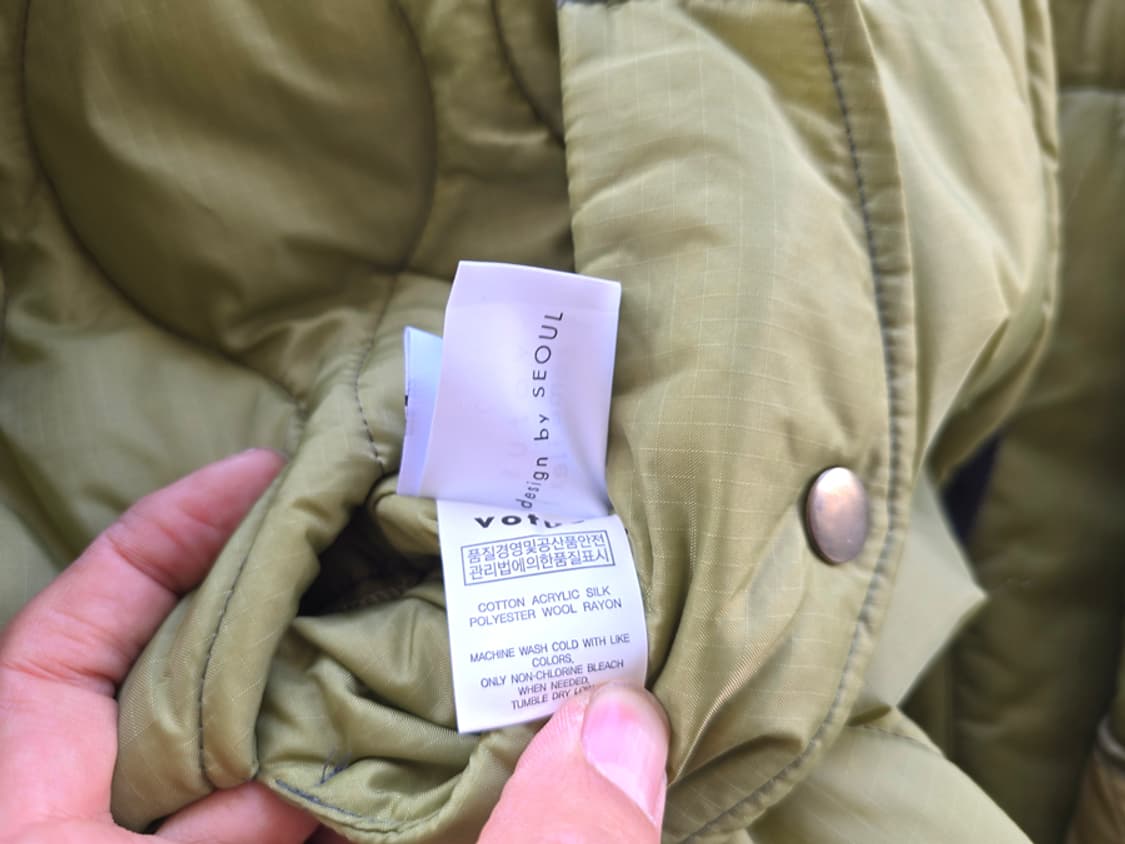 보투스 m65 퀼팅 코트 상품이미지9