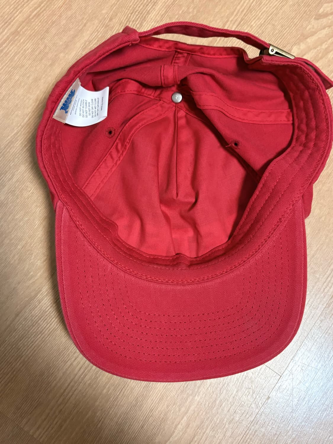 6-PANEL PETER CAP - RED 상품이미지4
