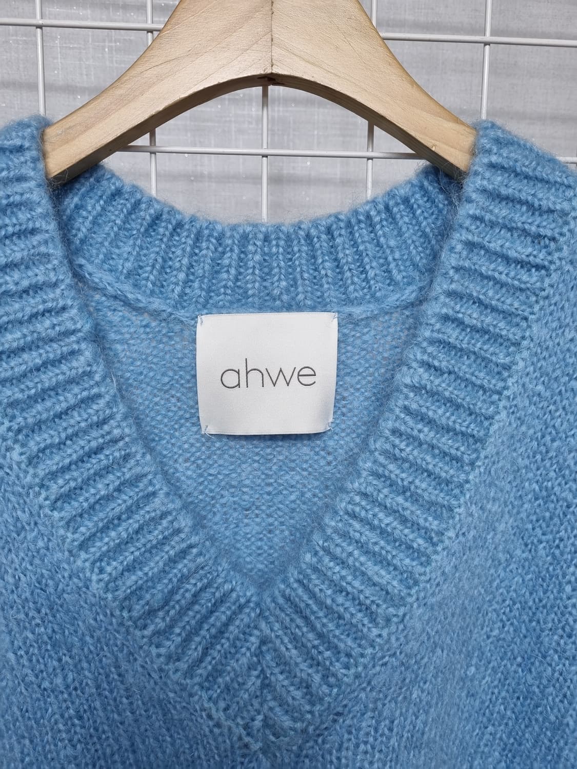 ahwe 아위 모헤어 니트조끼 니트베스트 상품이미지5