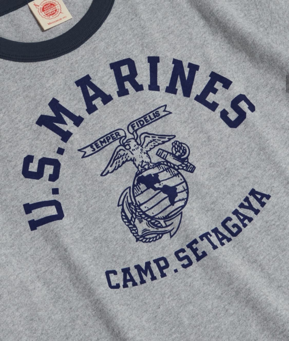 (xxl)브론슨 1970s US Marine Tee Grey 상품이미지3