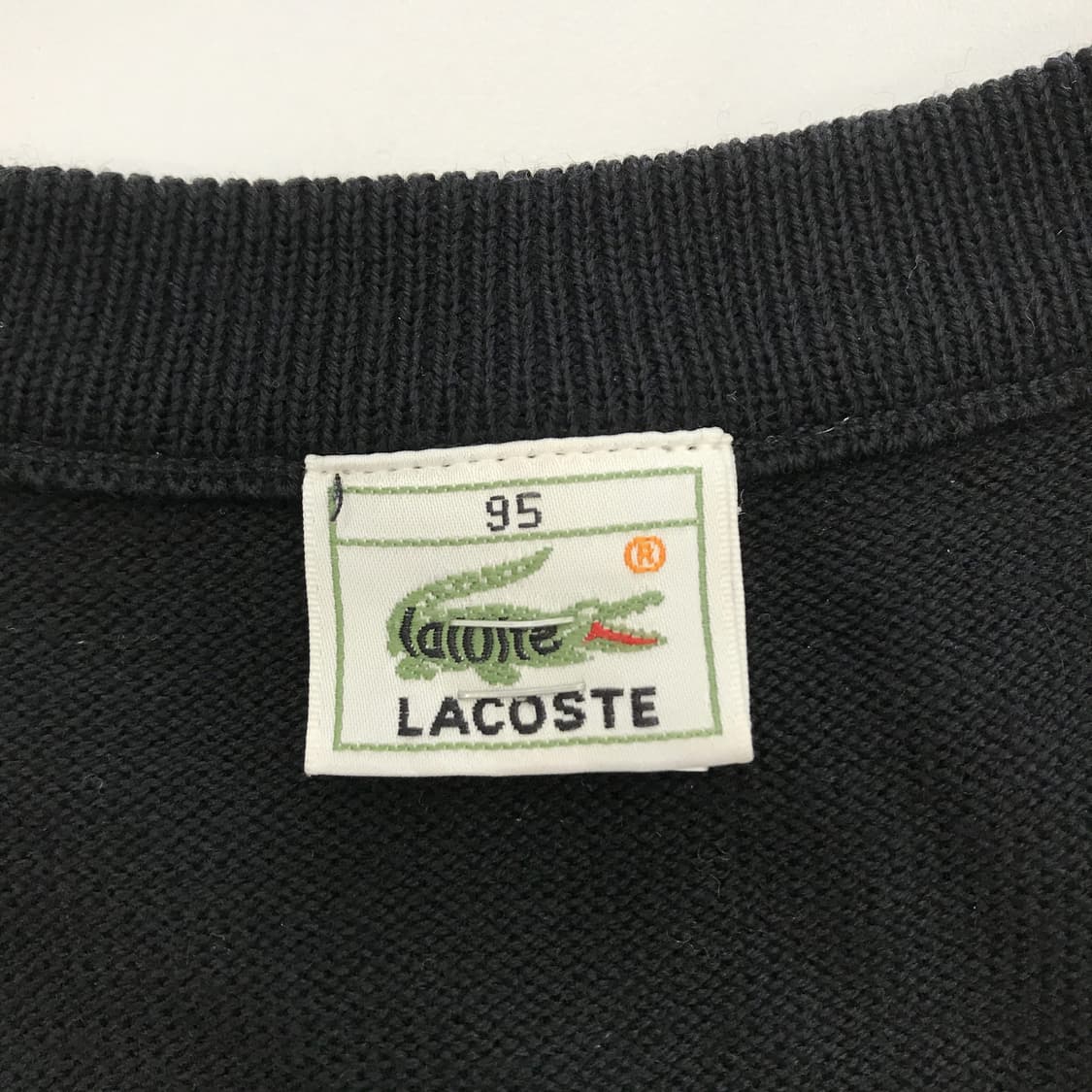 라코스테 울100프로 니트조끼 [여성95] 상품이미지4