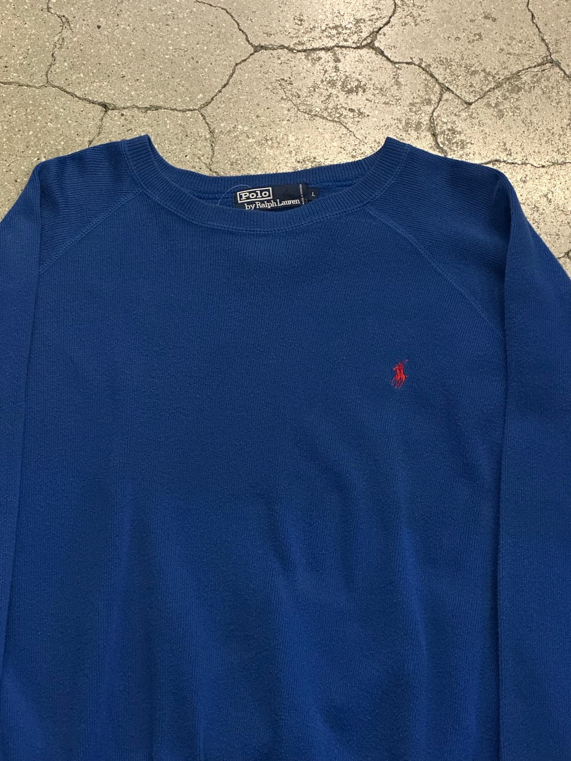 POLO 폴로 코발트블루 니트 상품이미지4