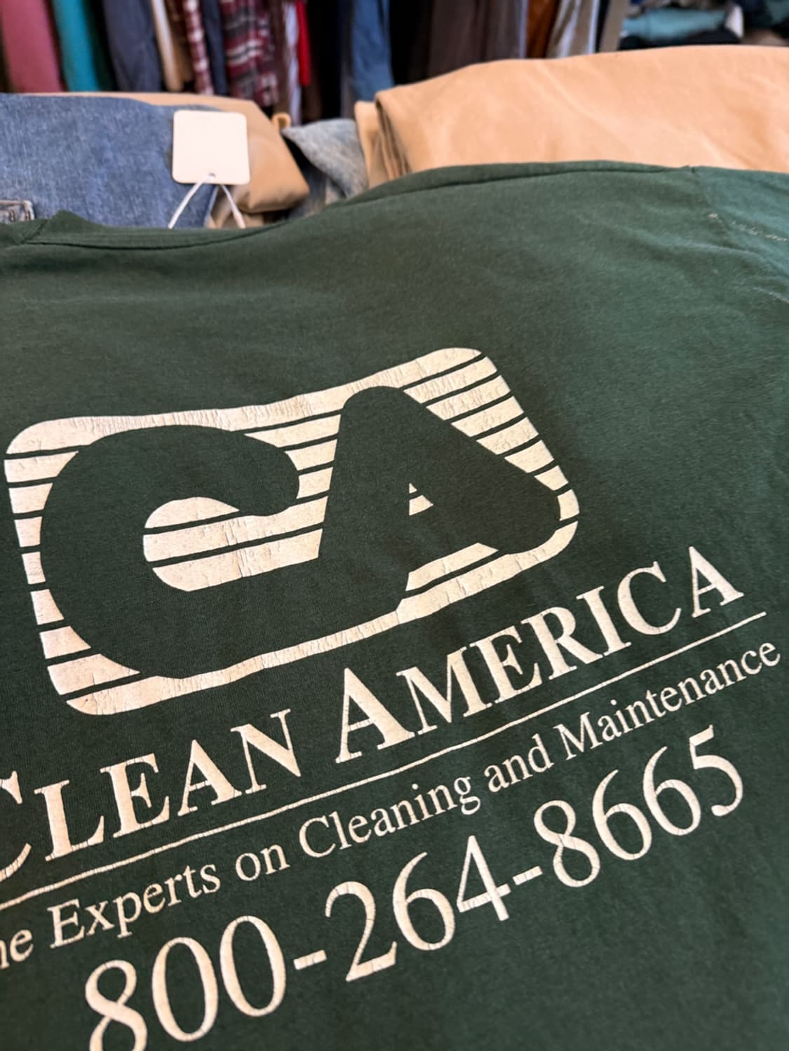  90s 미국빈티지 clean america 페이딩 페인팅 xl 상품이미지8
