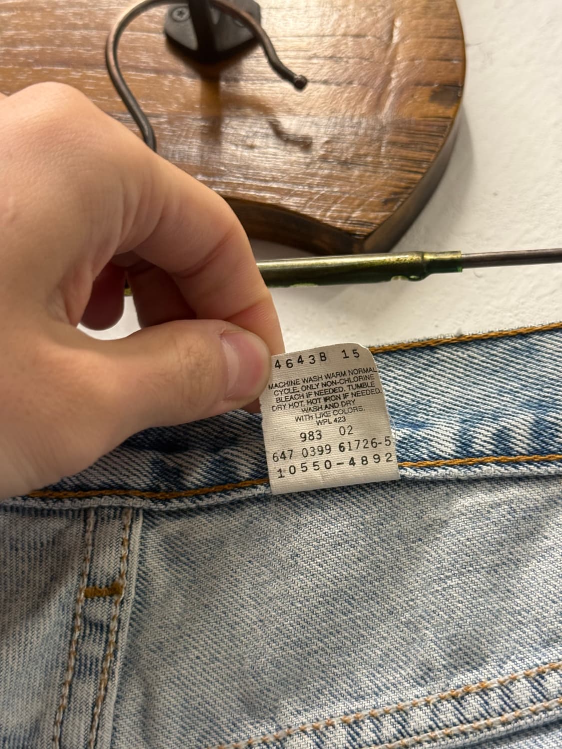 28.5) 90s Levi’s 550 Relaxed Fit Tapered 상품이미지9