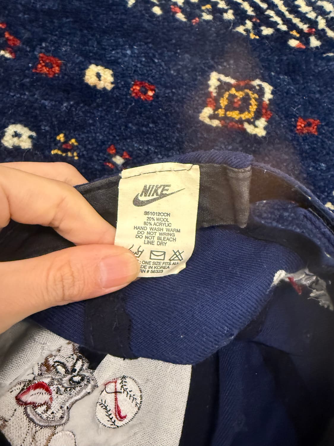 나이키 타즈매니아 자수볼캡 올드스쿨 90’s 상품이미지5