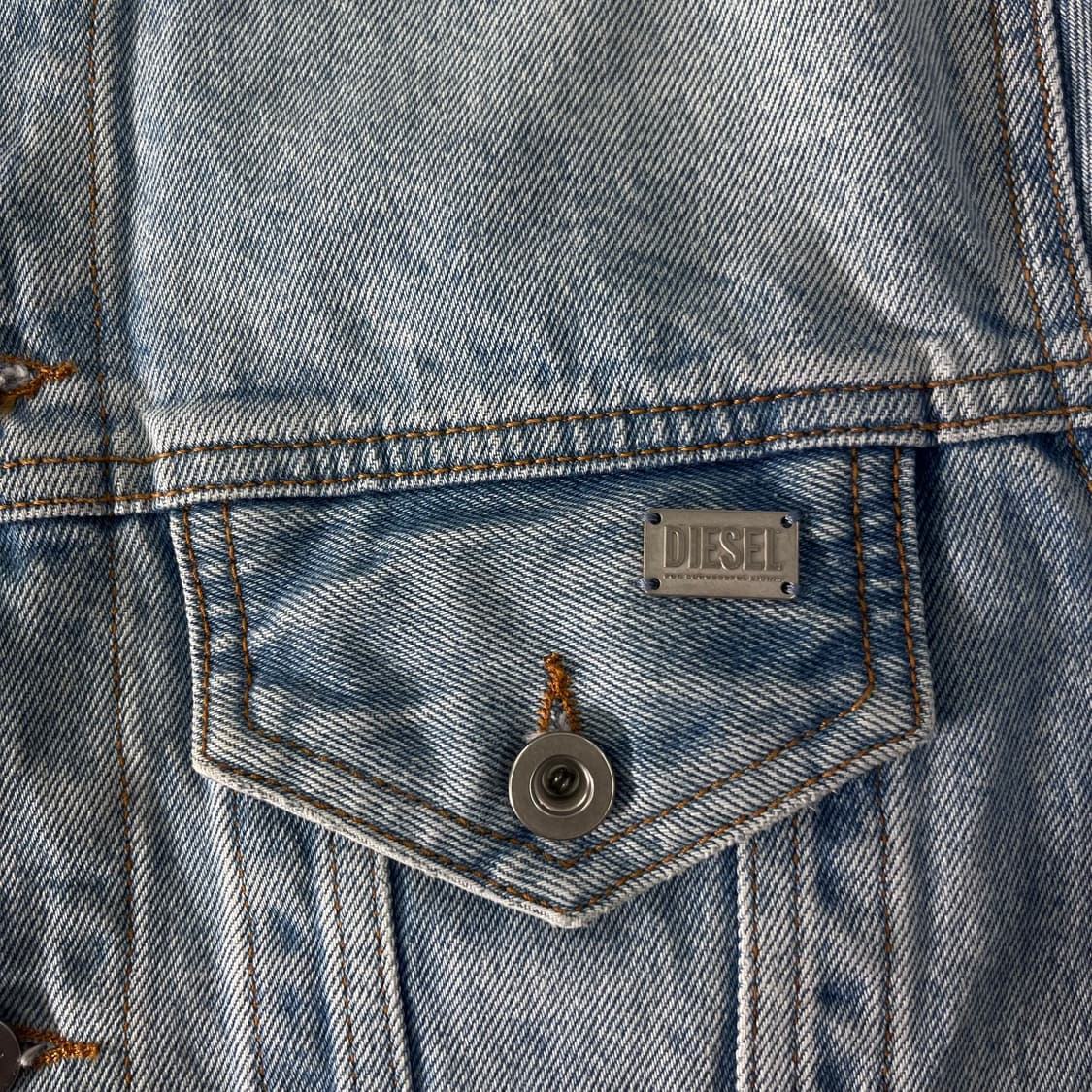 95 디젤 00S 연청 데님 자켓 상품이미지3