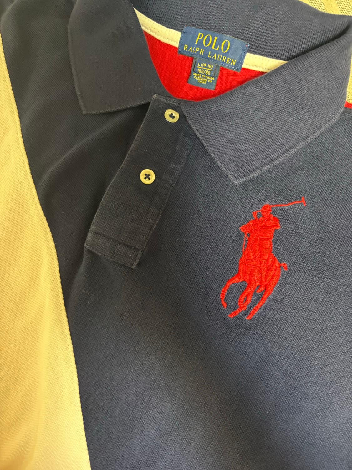 폴로 랄프로렌 빅포니 카라 반팔 미국 성조기 상품이미지3