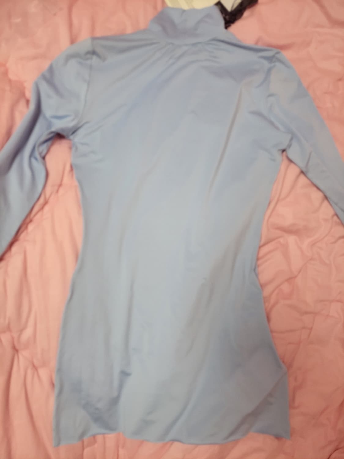 정품)급처미사용새상품!프라다 장원영 삼각로고 져지터틀넥탑목폴라하이넥티셔츠 상품이미지6