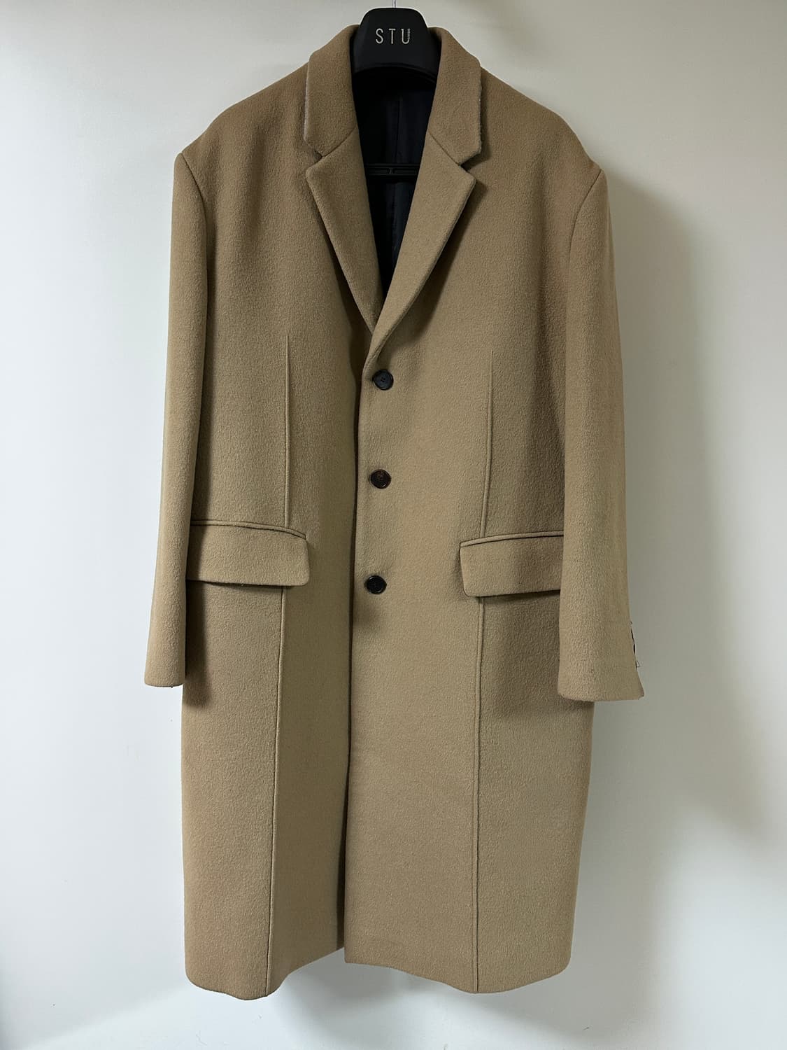 stu 3 button pintuck coat  상품이미지1