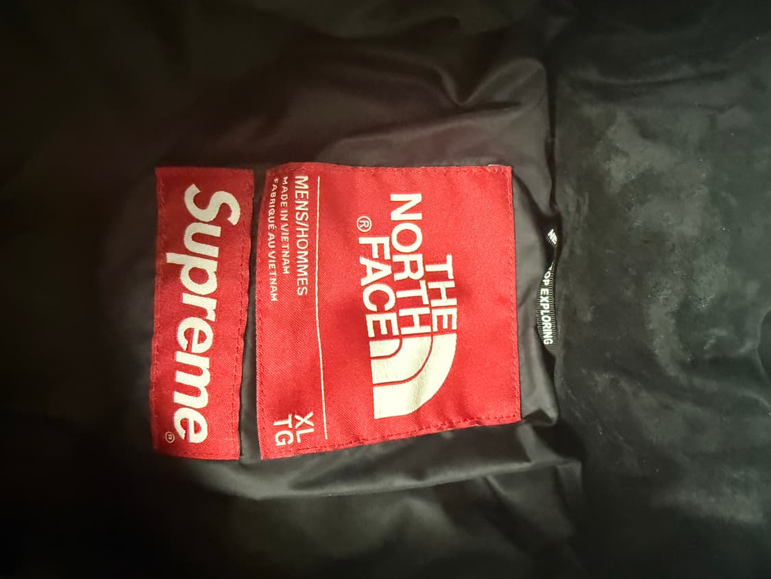 노스페이스 슈프림 스웨이드 눕시 XL 상태굳 상품이미지5