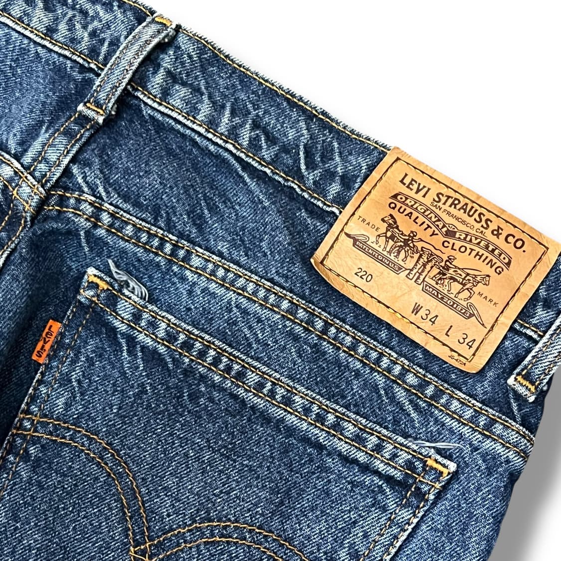  리바이스 220 오렌지탭 데님팬츠 y14377 상품이미지6