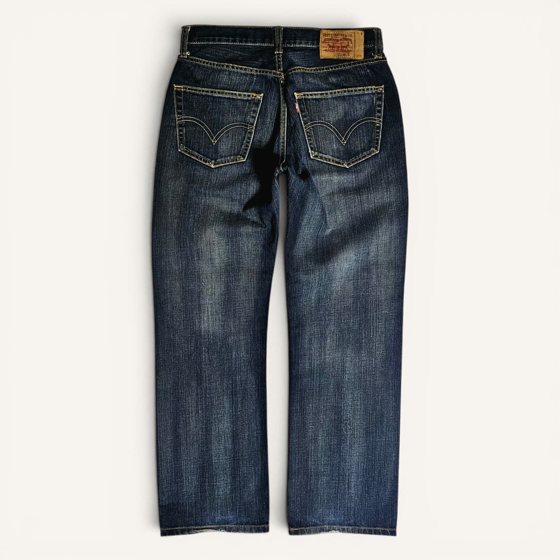 [W32][리바이스]00's 유럽판 501®스트레이트핏 레드스티치 워시드 상품이미지2