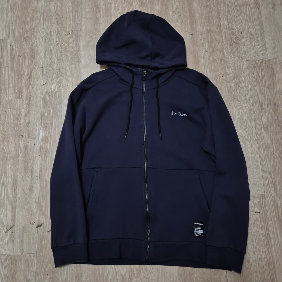 브룩스 더 블루 프리미엄 테크핏 후드집업 XL(105) 상품이미지1