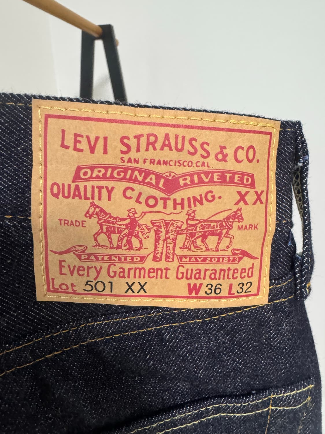 리바이스 lvc 55501 리지드 36x32 상품이미지3