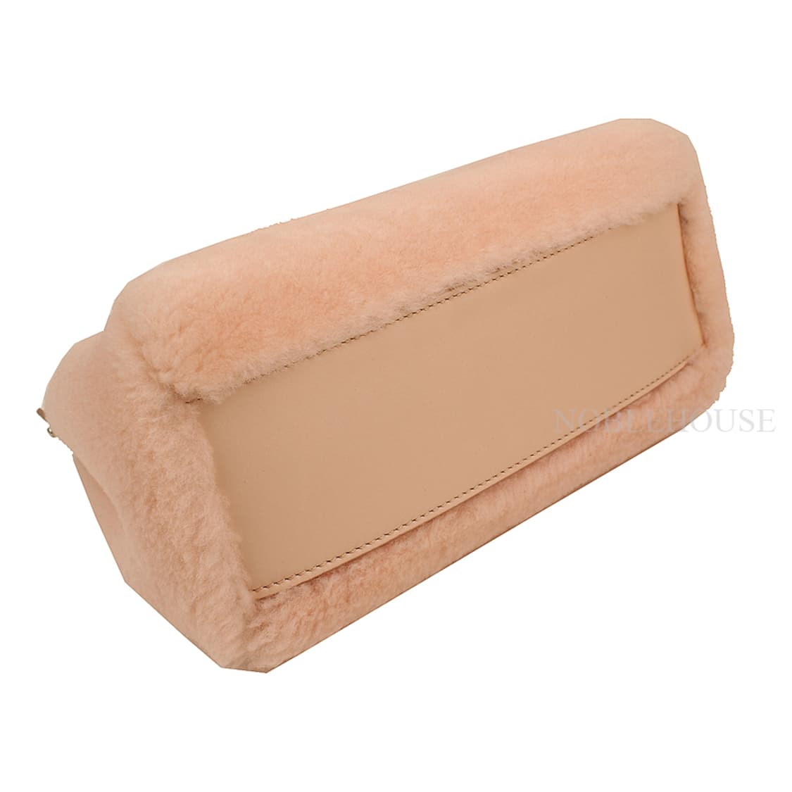 펜디 피카부 베이비핑크 양털 은장 미니 크로스백 상품이미지4