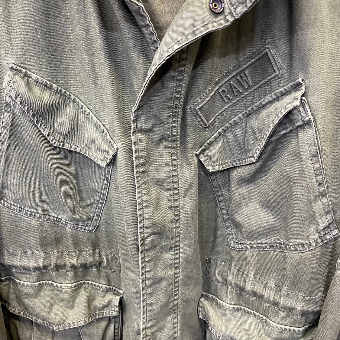 RAW 빈티지 야상 상품이미지4