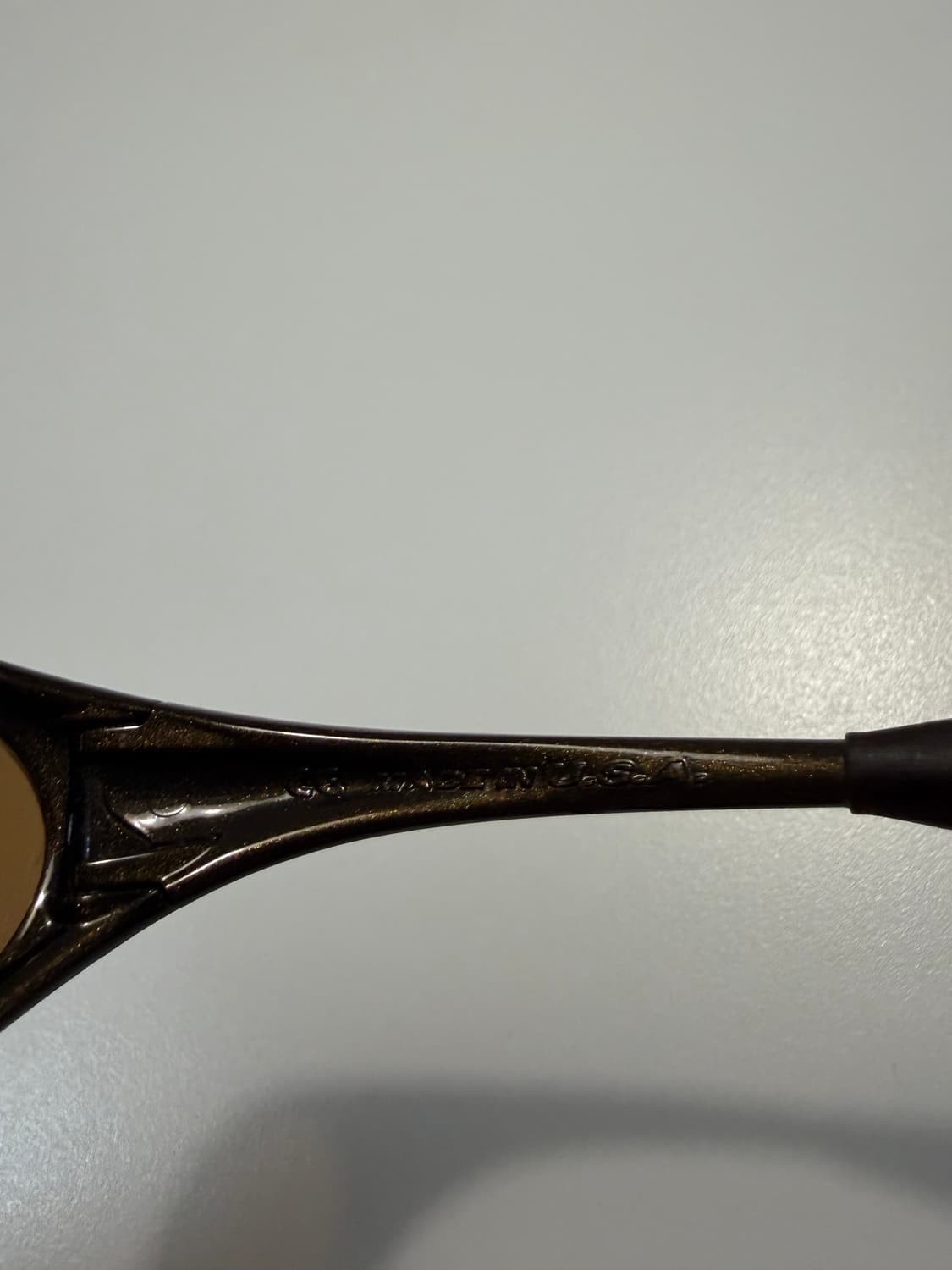 빈티지 오클리 아이자켓 1.0 블랙펄 골드펄 골드이리듐 상품이미지5