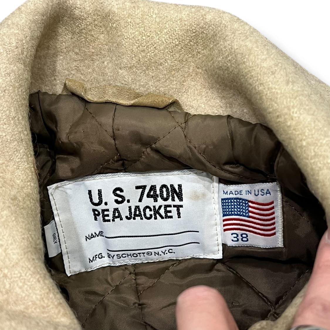 쇼트 usa 워크 더블코트 s08450 상품이미지6