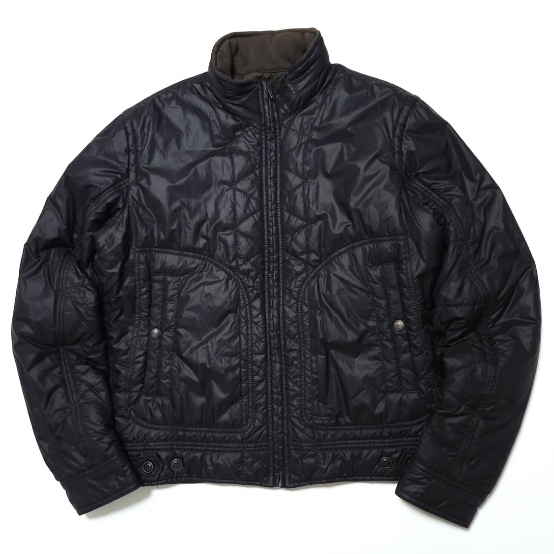 디젤 00s 아카이브 하이넥 퀼팅 숏패딩 자켓 상품이미지3