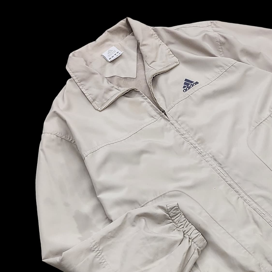 아디다스 베이지 올드스쿨 바람막이 상품이미지4