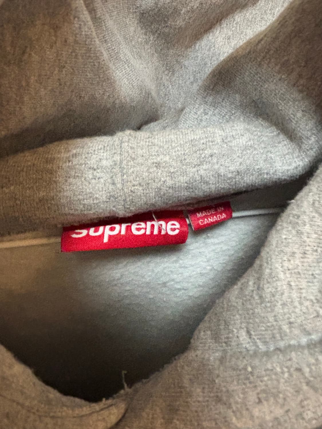 슈프림 s 로고 후드 그레이  상품이미지8