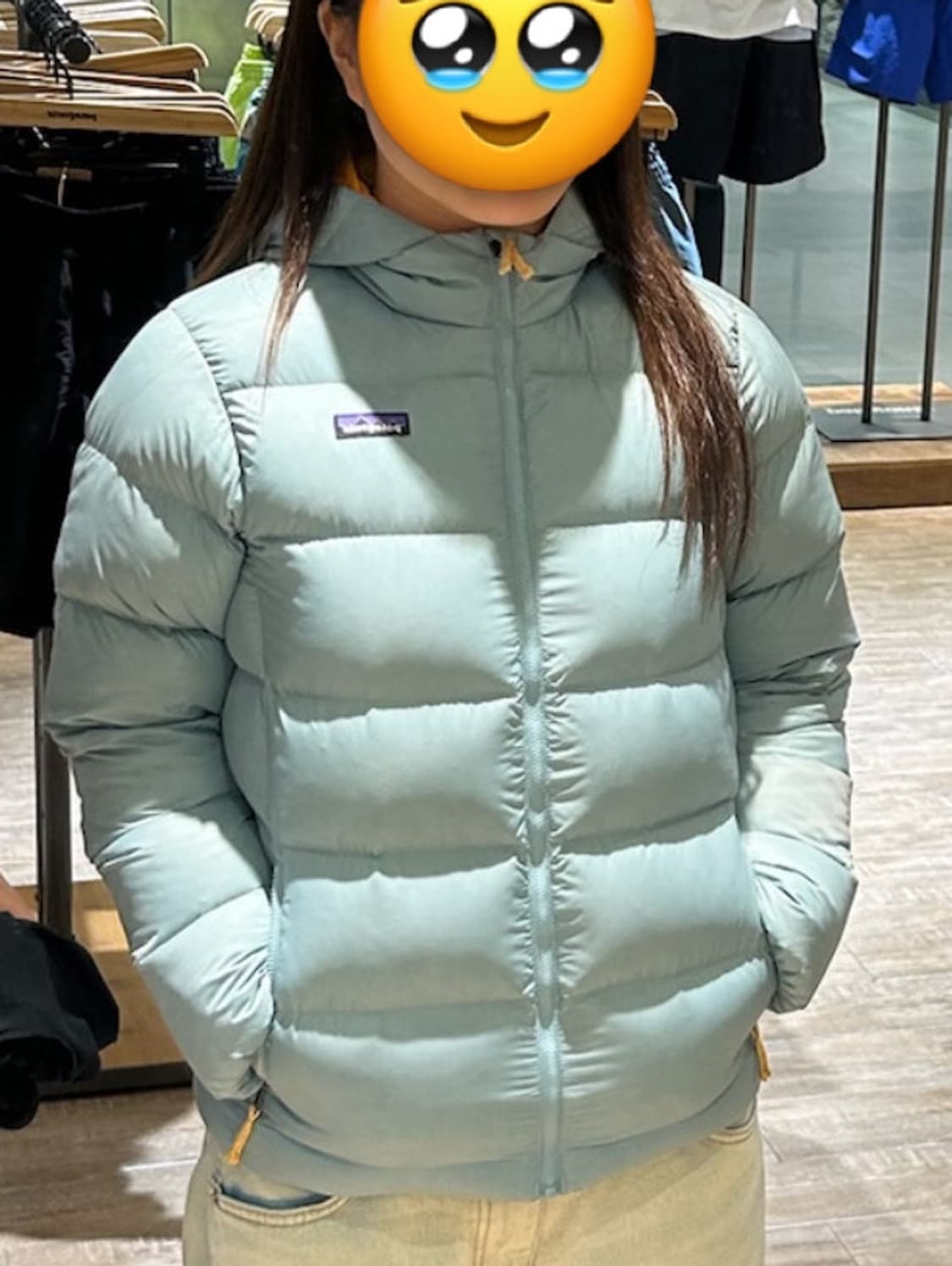 파타고니아 키즈 하이로프드 다운 패딩 상품이미지2