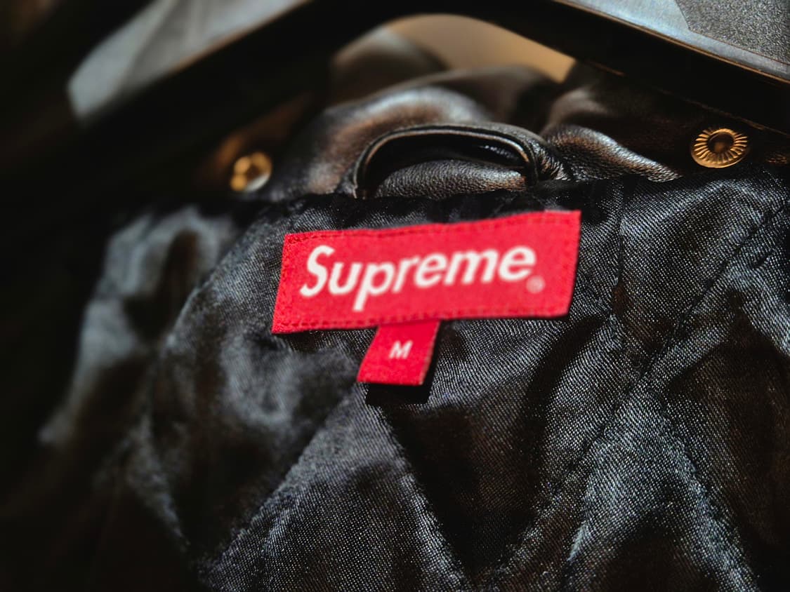 슈프림 플레이보이 레더 자켓 푸퍼 패딩 상품이미지4