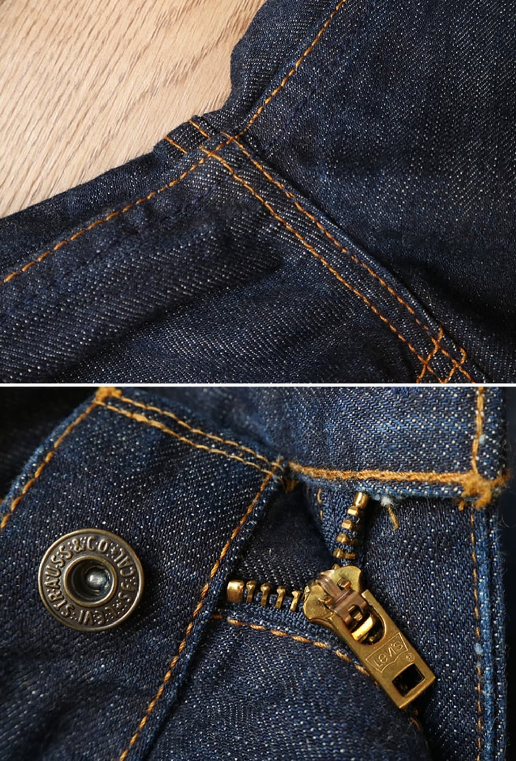 일본판 04S LEVIS 리바이스 503 진청 데님 38사이즈  상품이미지9