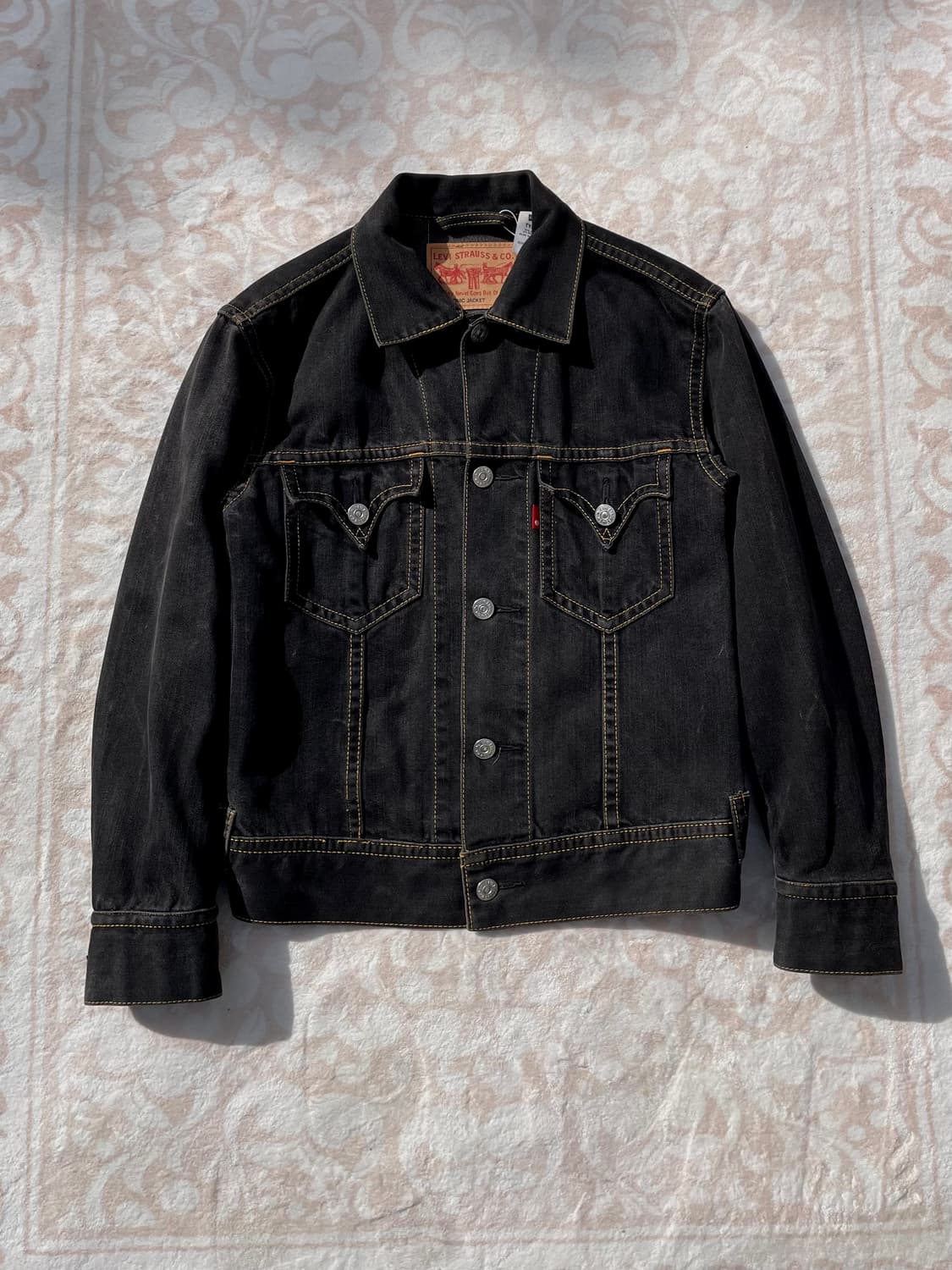 Levi’s Black Western Icon Denim Jacket 상품이미지1