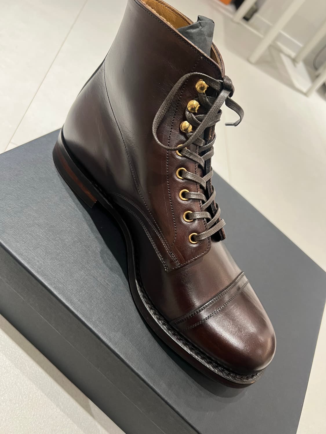 더블알엘 리빙스톤 부츠 브라운 US8 상품이미지7