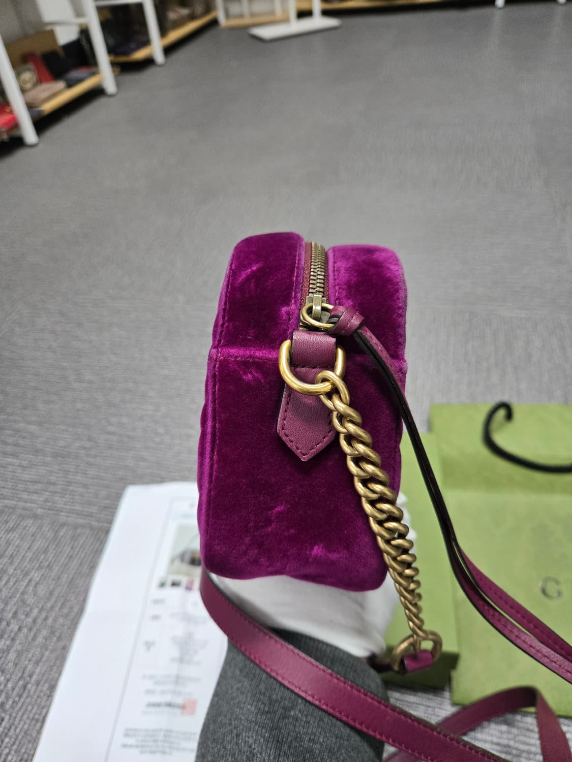 [특가][정품] 구찌 마몬트 GG 크로스백 상품이미지4