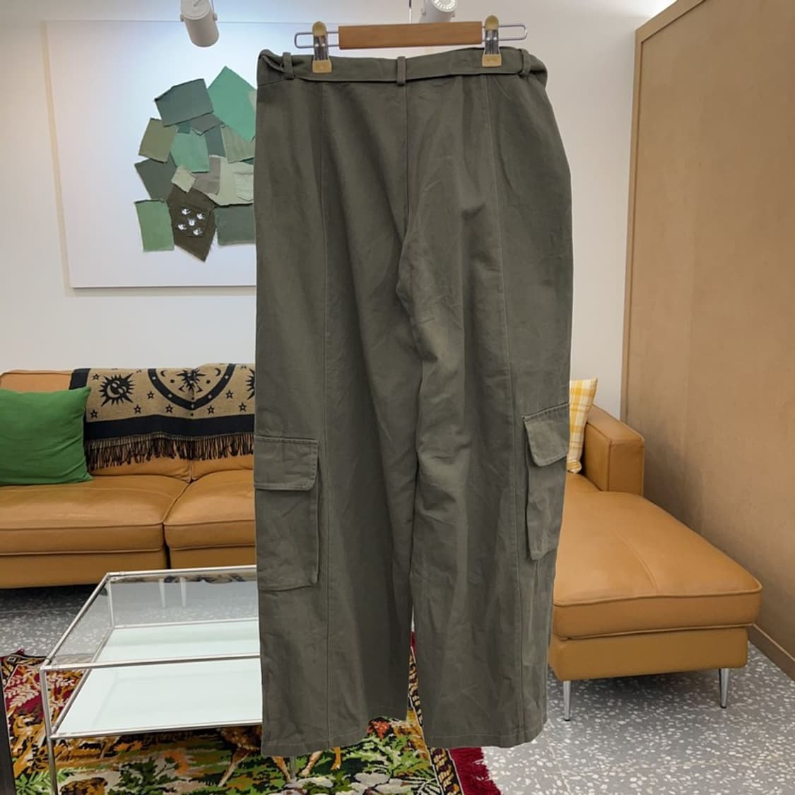 빈티지 멀티포켓 카고팬츠 면바지 27인치 C05599 상품이미지2