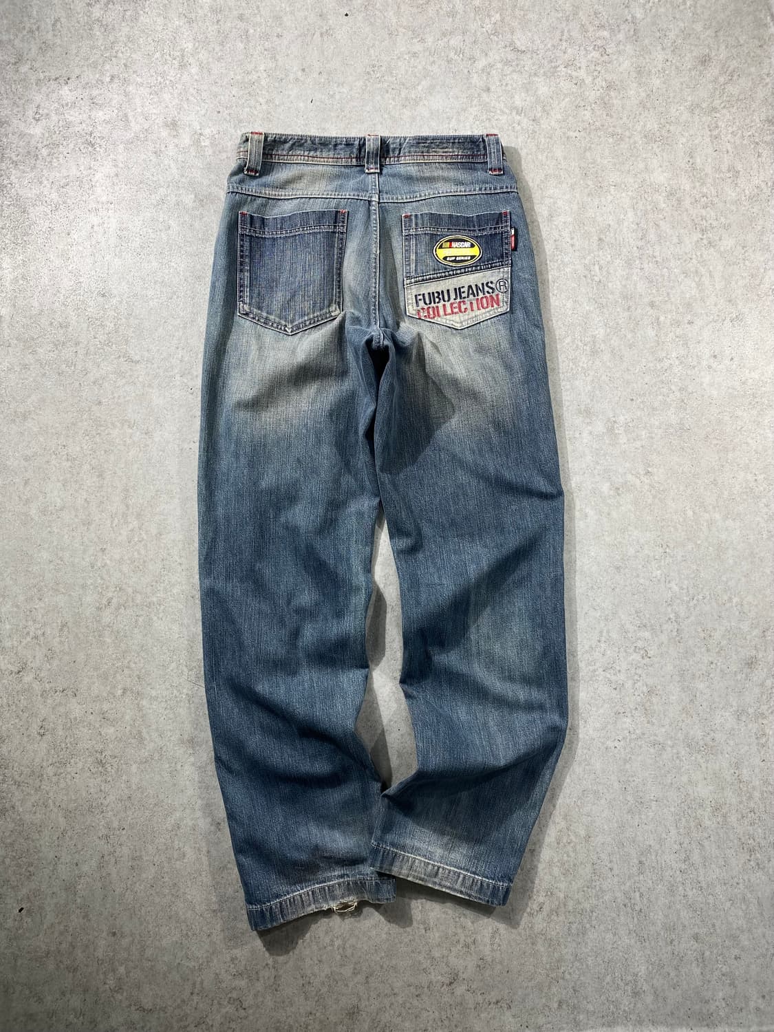 [30] 00s FUBU 후부 레이싱 루즈핏 데님팬츠 상품이미지6