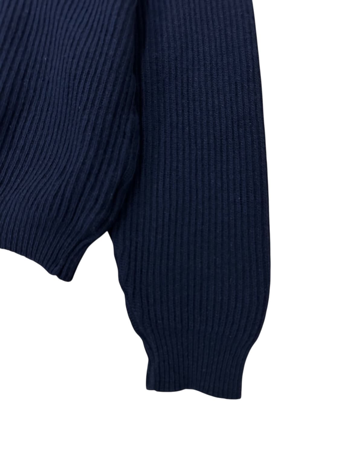 90년대 리바이스 반집업 울 니트 네이비 (L) 상품이미지4