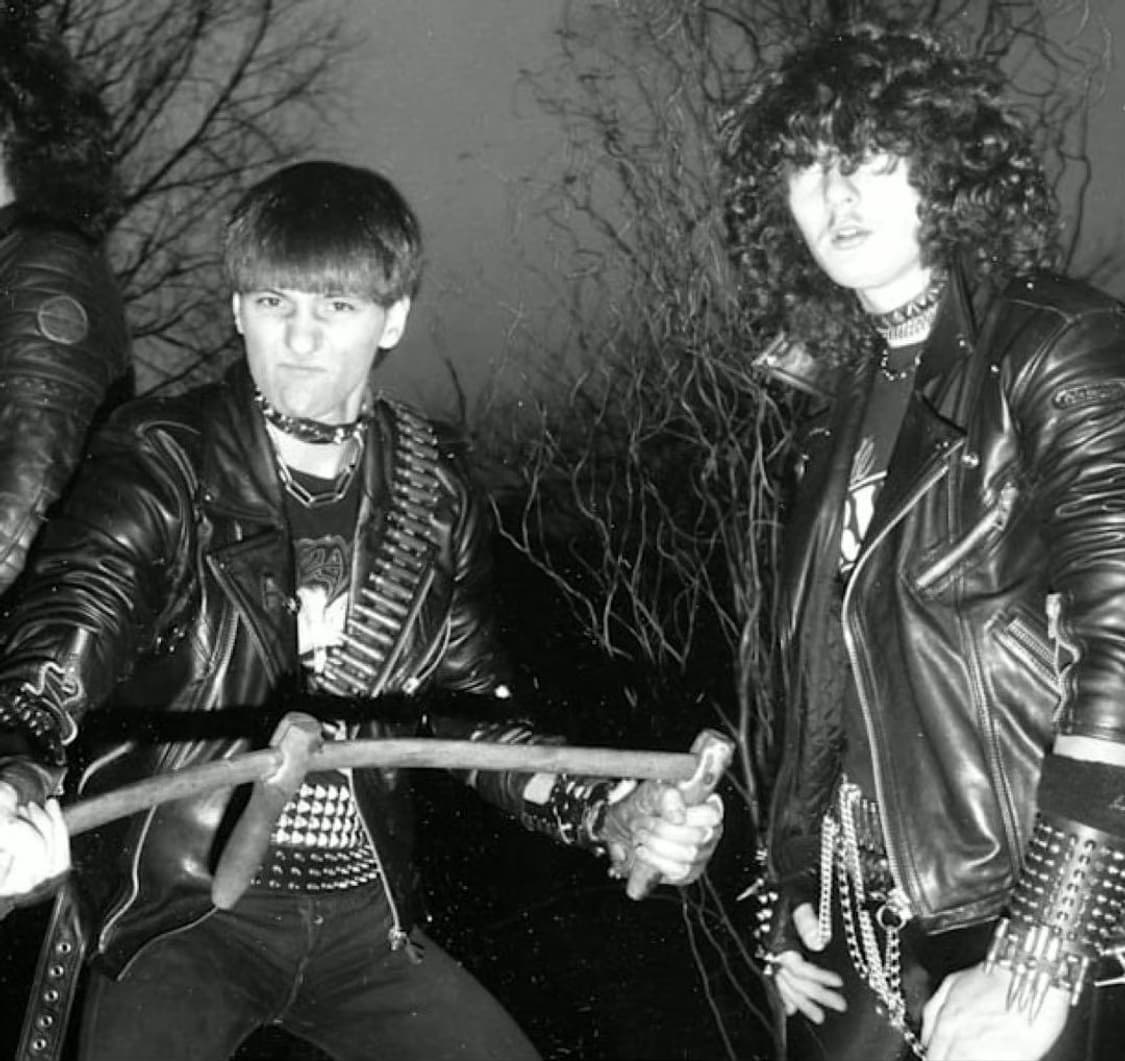 Hein gericke 더블 라이더 가죽 레더 자켓 l 상품이미지3