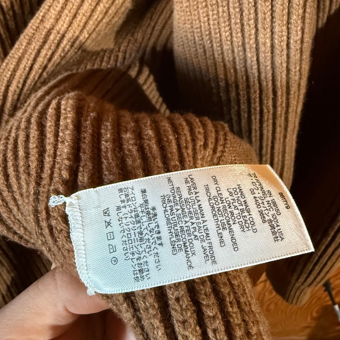 더 로우(The row) 23 S/S 노바라 헤비 가디건 판매 합니다. 상품이미지5