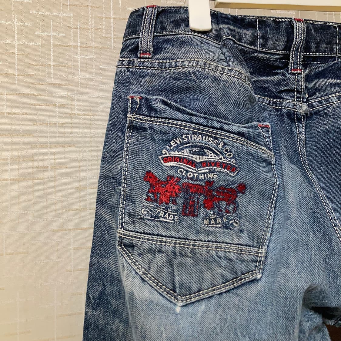 Levi's 데미지 청바지 W34 L32 상품이미지6