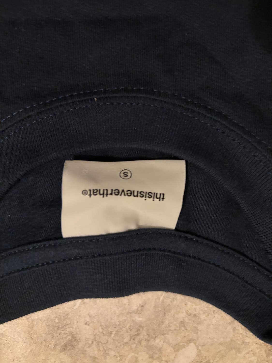 디스이즈네버댓(thisisneverthat) T-Logo Tee Nav 상품이미지3