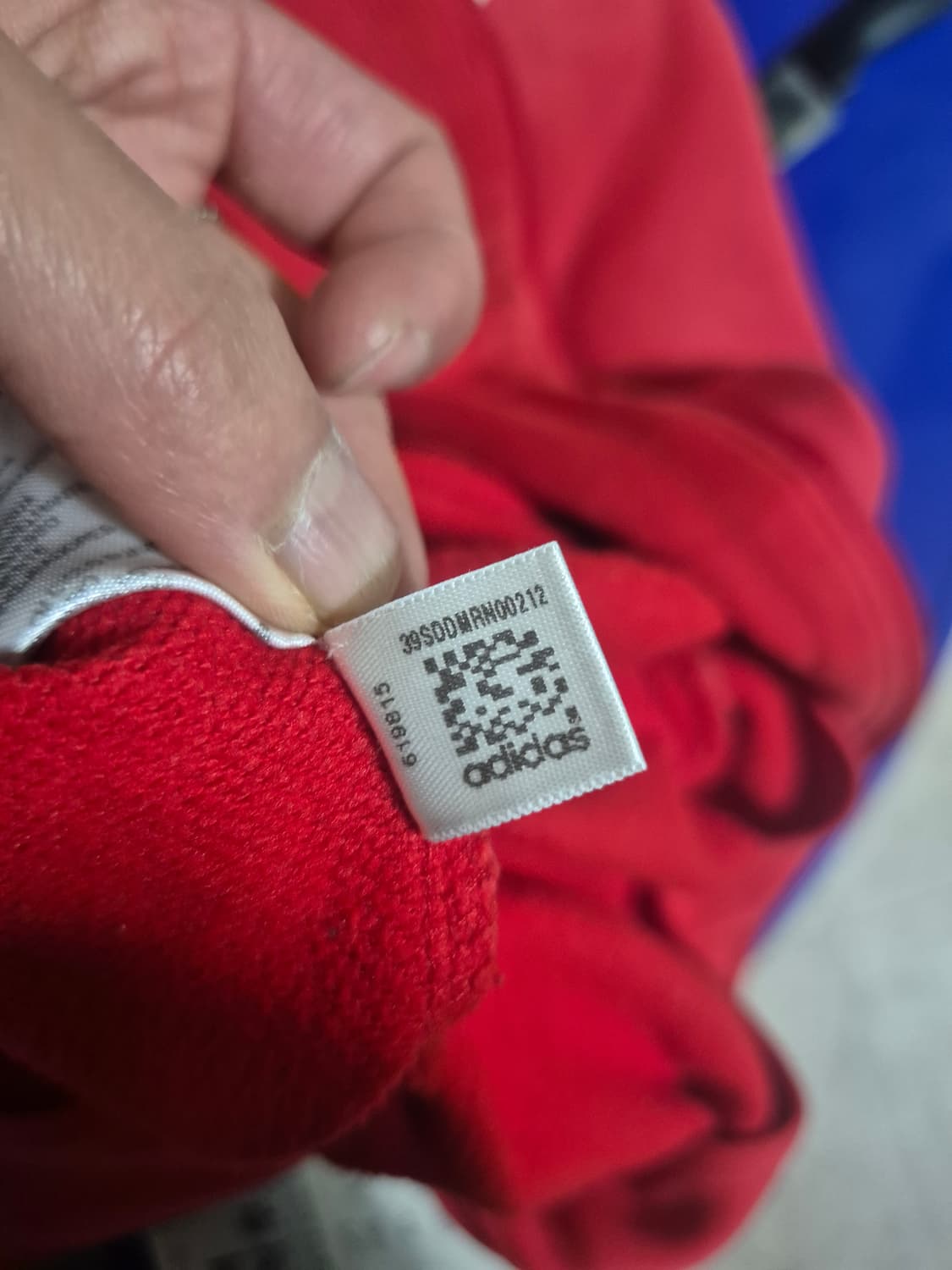  아디다스 삼선 빨간색 트랙 자켓 상품이미지8