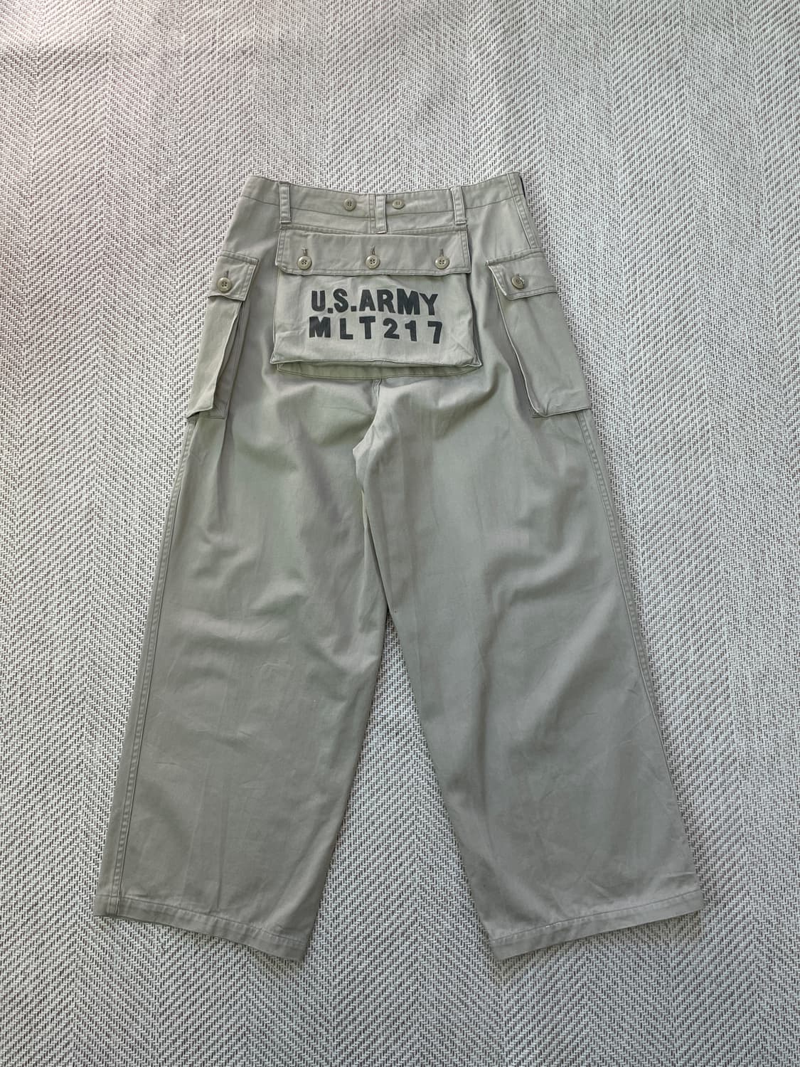 빈티지 U.S army MLT 217 몽키 팬츠  J04151 상품이미지1