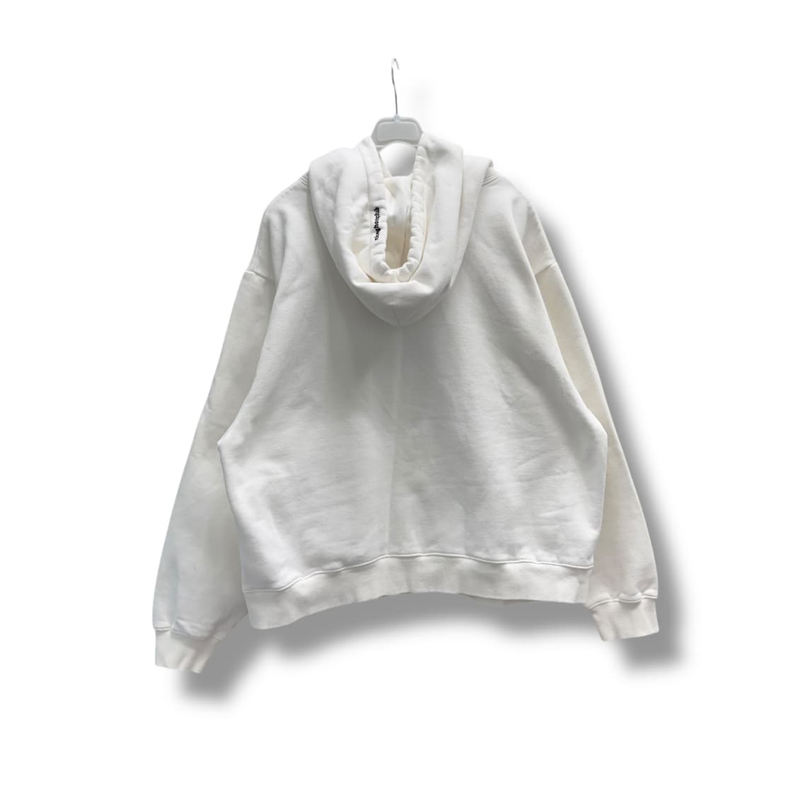 [S] 나이스고스트클럽 화이트 후드티 상품이미지4