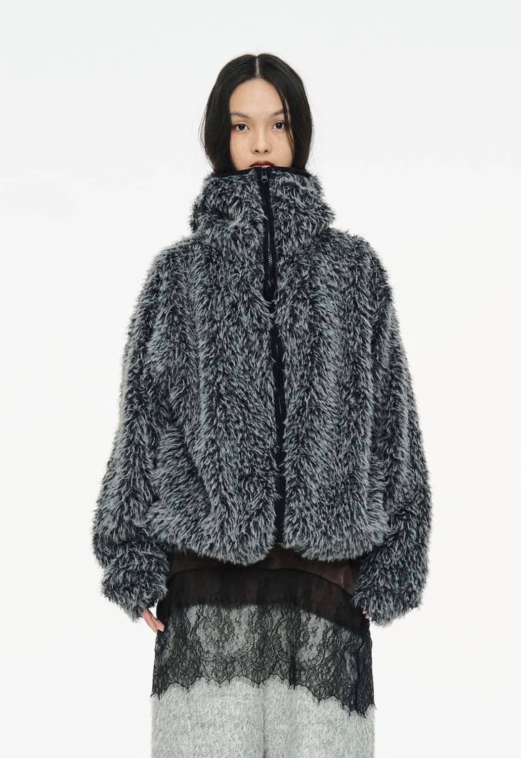 세릭 바라클라바 퍼 후드집업  상품이미지1