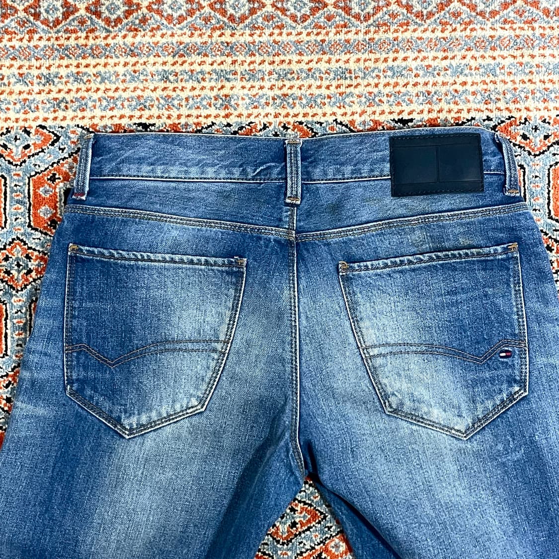 타미힐피거 중청 워싱 데님팬츠 허리 30 상품이미지6