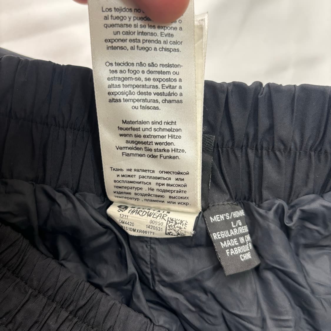 마운틴 하드웨어 컴프레션 방한 팬츠 34 inch 상품이미지9